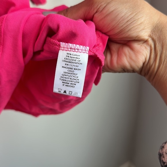 Quarter Factory Pink Sunbust Top Size Large - Picture 7 of 11